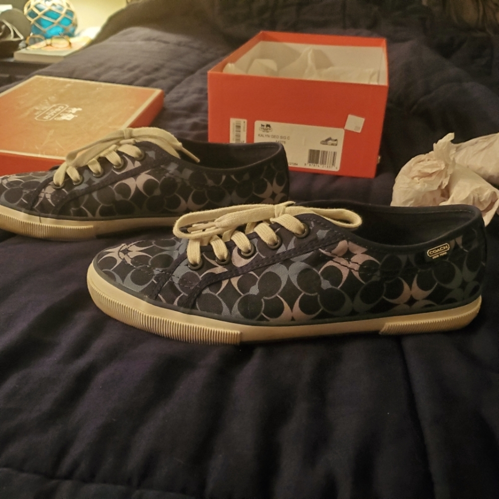 Coach Geo Navy sneakers 9.5M